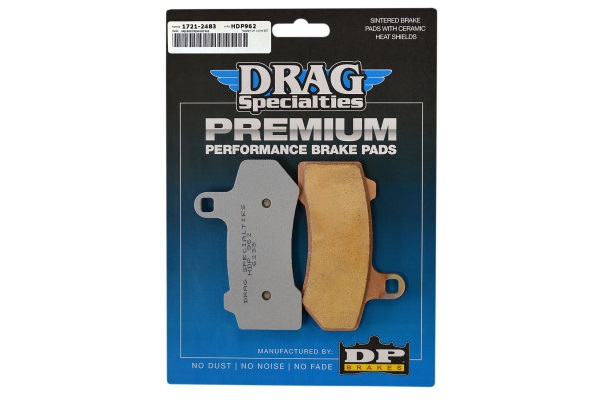 1721-2483 (Drag Specialties Premium Sintered Brake Pads)