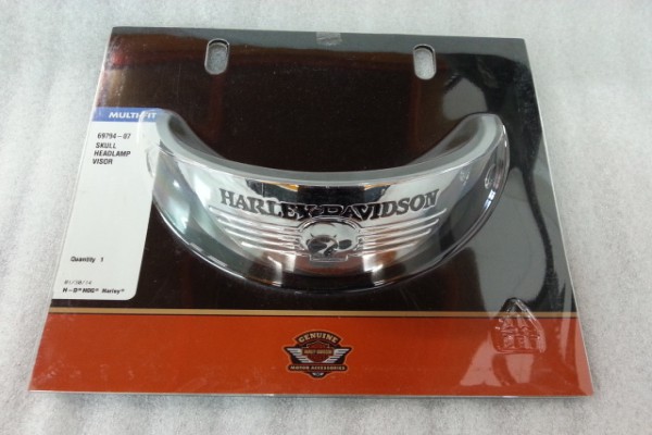69794-07 (HD Willie G Skull Headlamp Visor Kit)
